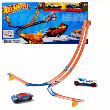 Набор Hot Wheels Double Descent + 2 машинки DNR54