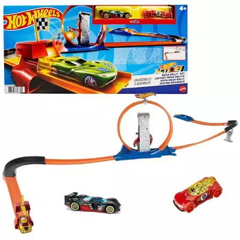 Набор Hot Wheels Mega Rally Loop + 2 машинки FVJ21