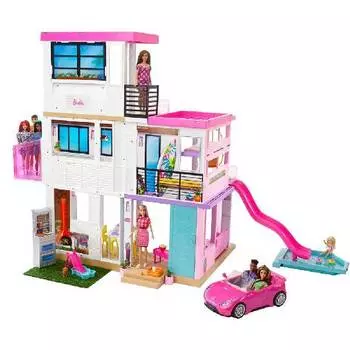 Набор игровой Barbie Dreamhouse 3-Story Dollhouse Playset W/ Pool &amp; Slide