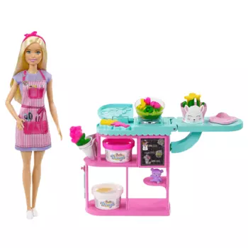 Набор игровой Barbie Flower Shop Owner Playset