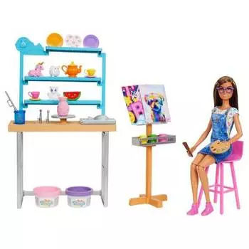 Набор игровой Barbie Relax & Create Art Studio Playset