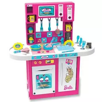 Набор игровой Bildo Barbie Deluxe Kitchen Electronic Pink
