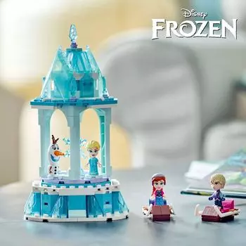 Набор игрушек LEGO Disney «Холодное сердце» «Волшебная карусель Анны и Эльзы» 43218 (175 предметов) LEGO