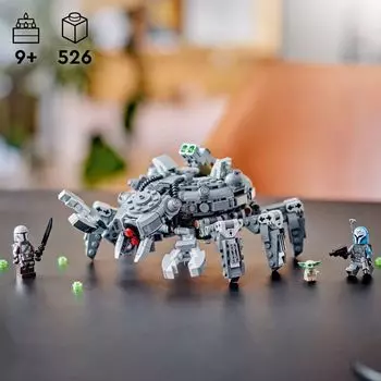 Набор игрушек LEGO Star Wars: The Mandalorian Spider Tank Building 75361 (526 деталей) LEGO