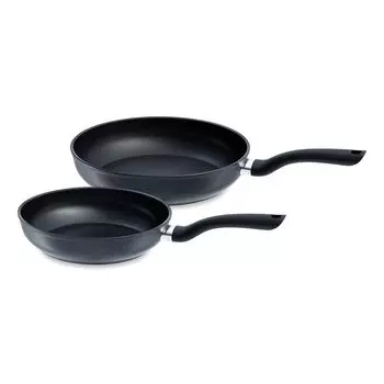 Набор индукционных кастрюль Fissler Cenit 24 см / 28 см, черный