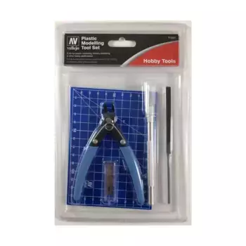 Набор инструментов для пластикового моделирования из 9 предметов, Hobby Tools (Vallejo)