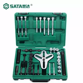 Набор инструментов для разборки и сборки болтов SATA, 37 предметов. 09712 — инструмент для разборки и сборки трансмиссионного колеса.