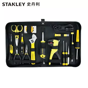 Набор инструментов для ремонта электроники Stanley, инструменты для ремонта электрики, бытовая техника, телекоммуникации, набор из 20 предметов 37-020-23C