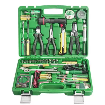 Набор инструментов для ремонта электротехники Wynns, мультиметр, набор телекоммуникационных инструментов, набор из 51 предмета W051 1 комплект