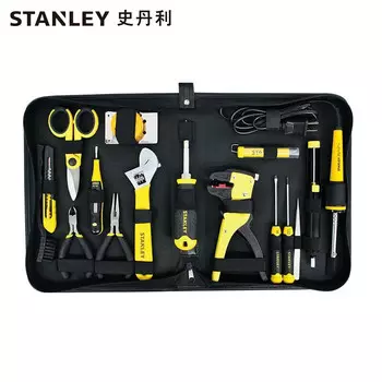 Набор инструментов для ремонта Stanley из 20 предметов, набор инструментов для ремонта электрики, инструменты для домашнего оборудования, телекоммуникации 37-020-23C