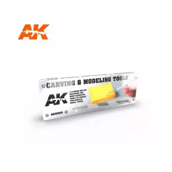 Набор инструментов для резьбы Deluxe Box, Supplies & Accessories (AK-Interactive)