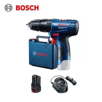 Набор инструментов для ударной дрели Bosch, литиевая батарея 12 В, перезаряжаемая ручная дрель, электрическая отвертка