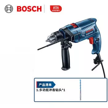 Набор инструментов для ударной дрели высокой мощности Bosch, электрическая дрель, ручная дрель, электрическая отвертка