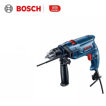 Набор инструментов для ударной дрели высокой мощности Bosch, электрическая дрель, ручная дрель, отвертка, сверло, сумка для инструментов, ящик для хранения