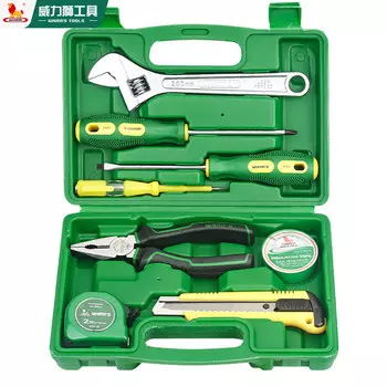 Набор инструментов Wynns Набор инструментов для ремонта дома электрика, набор инструментов для дома из 9 предметов W009