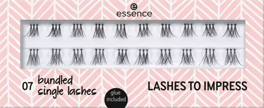 Набор искусственных ресниц To Impress 07 в наборе одиночных ресниц (20 шт) 20 шт. essence