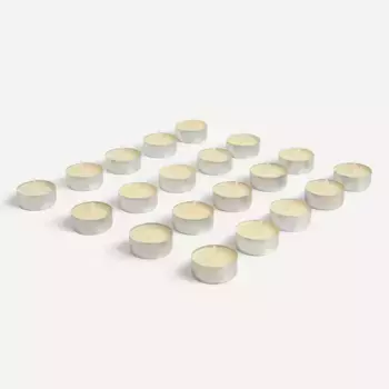 Набор из 100 чайных свечей. - El Corte Ingls, естественный