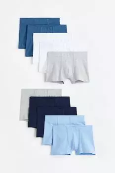 Набор из 10 боксеров-шорт H&M, мультиколор