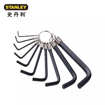 Набор из 10 цепных шестигранных ключей Stanley 1,5–10 мм STMT69213-8 1 комплект;