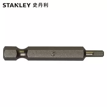 Набор из 10 предметов Stanley, шестигранная отвертка серии 6,3 мм, H2,5x50 мм, набор ветровых бит, головка отвертки, инструмент для ремонта автомобилей 63-092T-23