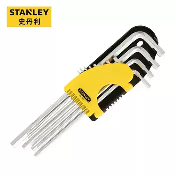 Набор из 12 дюймовых шестигранных ключей Stanley, шестигранные ключи высокой твердости 94-161-23