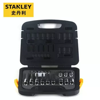 Набор из 18 предметов Stanley/STANLEY, 6,3 мм/12,5 мм, набор головок для отверток в форме цветка, набор насадок, бит 91-942-22
