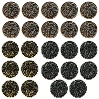 Набор из 24 металлических монет "Змееуст" RGFK