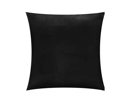 Набор из 2 бархатных чехлов для подушек 40x40 см, ЧЕРНЫЙ велюровый чехол для подушки, декоративный чехол для диванной подушки, декоративная подушка Timex-Pol