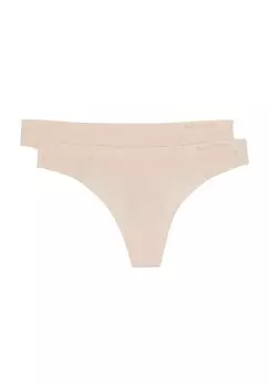 Набор из 2 бесшовных женских стрингов Marc O'Polo, цвет 0003 New Beige