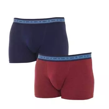 Набор из 2 боксеров зеленого цвета из органической дышащей ткани d0a6c для мужчин Dim, мультиколор