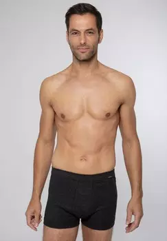 Набор из 2 брюк/шорт в стиле ретро с тонкой ребристостью AMMANN, антрацит