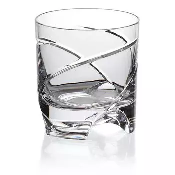 Набор из 2 чашек для виски German Roulette Dresden Cristalica GmbH, прозрачный