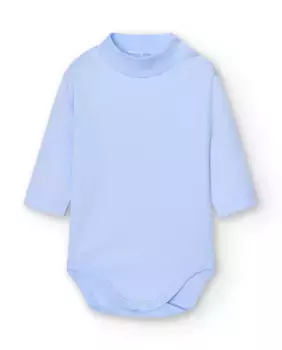 Набор из 2 детских боди с водолазкой с длинным рукавом BABID, синий