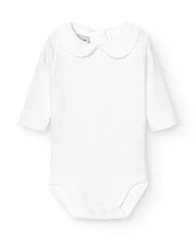 Набор из 2 детских боди с воротником-поло из пике Babid, розовый