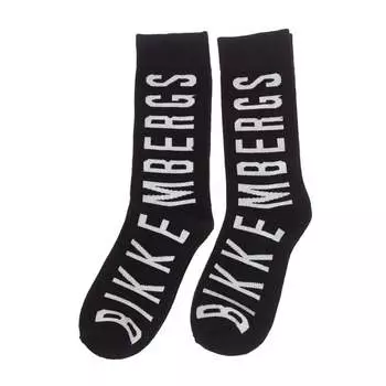 Набор из 2 длинных теннисных носков для мужчин bk013 Bikkembergs, черный