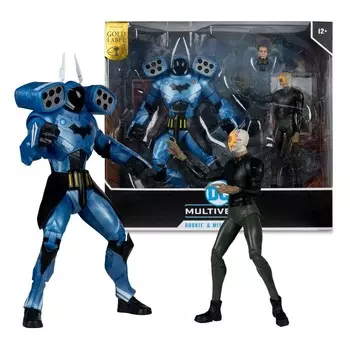 Набор из 2 фигурок DC Multiverse — Новичок и Мистер. Блум (Золотая этикетка) Inna marka