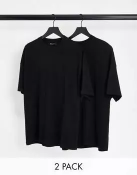 Набор из 2 футболок оверсайз ASOS DESIGN