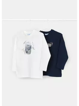 Набор из 2 футболок стандартного кроя Mayoral, синий