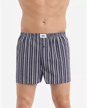 Набор из 2-х мужских тканевых боксеров синих тонов Dim, синий