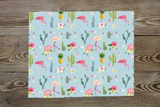 Набор из 2-х прямоугольных салфеток Dmora, 40x1x30 см, многоцветный