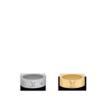 Набор из 2 колец LV Instinct Louis Vuitton, золотой
