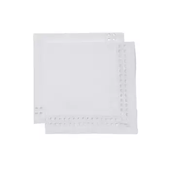 Набор из 2 льняных салфеток Ava El Corte Ingls, белый