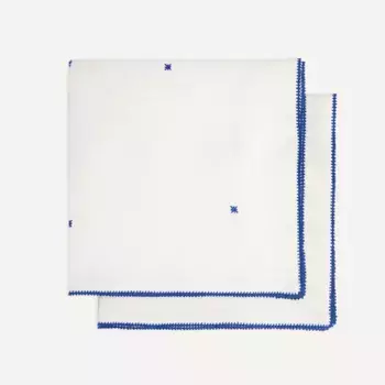 Набор из 2 льняных салфеток Sidi El Corte Ingls, синий