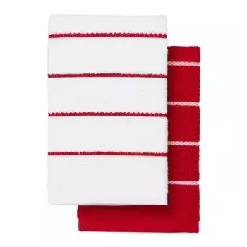 Набор из 2 махровых салфеток Nest II El Corte Ingls, красный