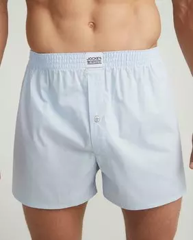 Набор из 2 мужских тканевых боксеров голубого цвета Jockey, синий