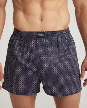 Набор из 2 мужских тканевых боксеров темно-синего цвета Jockey, темно-синий