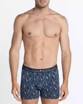 Набор из 2 мужских трикотажных боксеров разноцветного цвета Punto Blanco, мультиколор