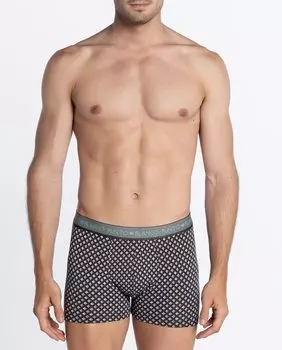 Набор из 2 мужских трикотажных боксеров серого цвета Punto Blanco, серый