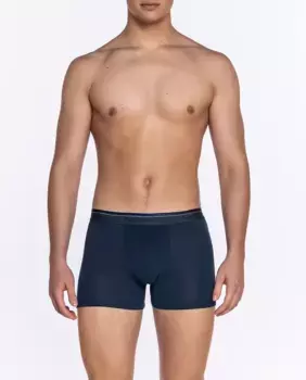 Набор из 2 мужских трикотажных боксеров синего цвета Punto Blanco, синий