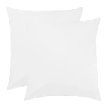 Набор из 2 наволочек Dream Sleep Nobility Linon 2х80х80 см белый Traumschlaf